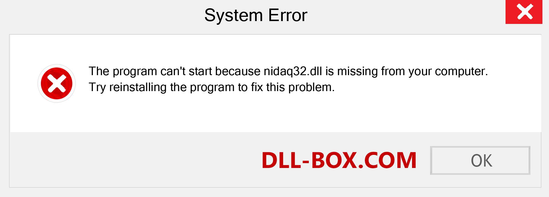  nidaq32.dll file is missing?. Download for Windows 7, 8, 10 - Fix  nidaq32 dll Missing Error on Windows, photos, images